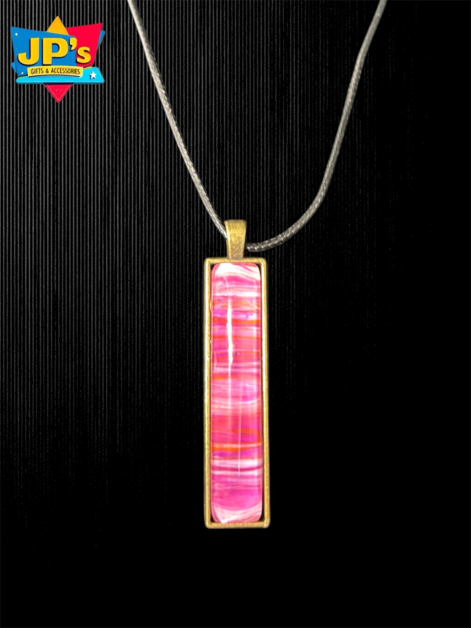 Rectangular Pendant Necklaces image 1