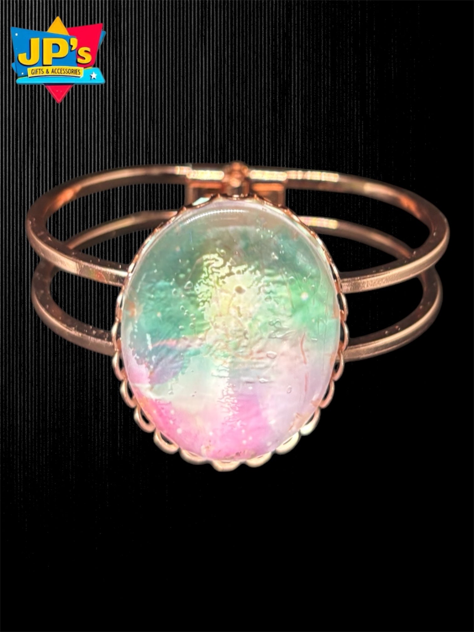 Metal Cabochon Bracelets image 1