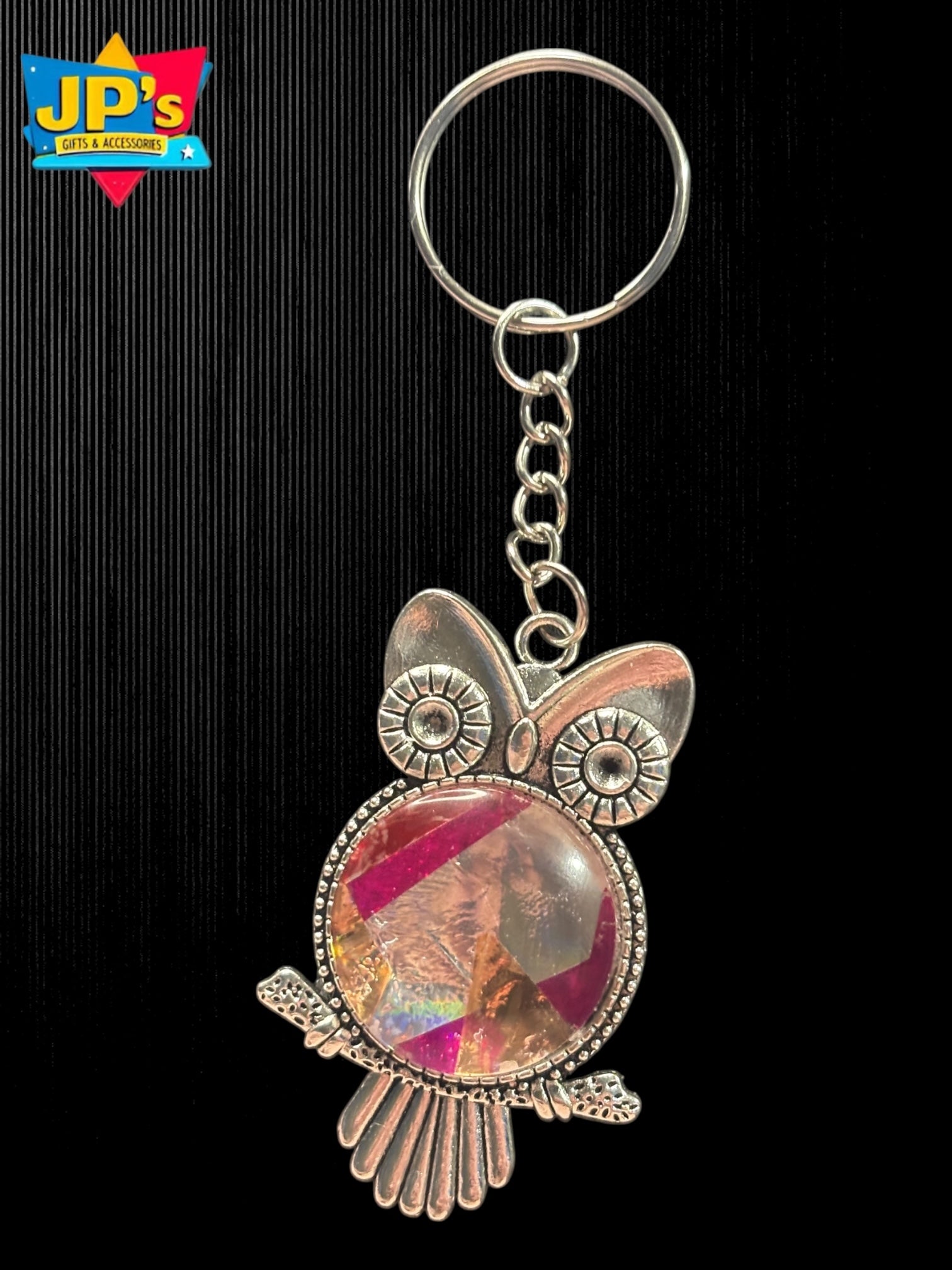 Animal Glass Dome Keychains image 3