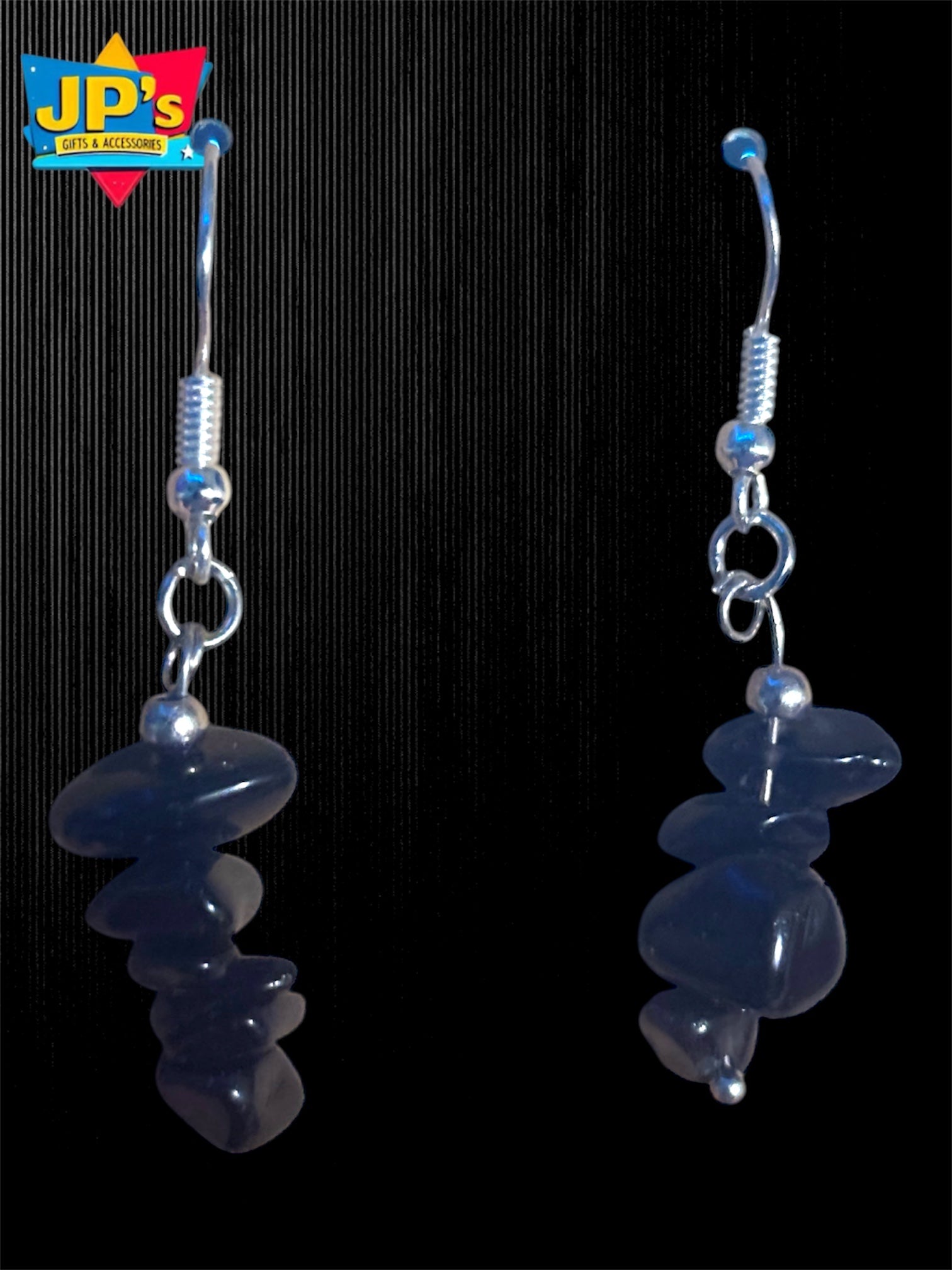 Gemstone Chip Earrings image 3
