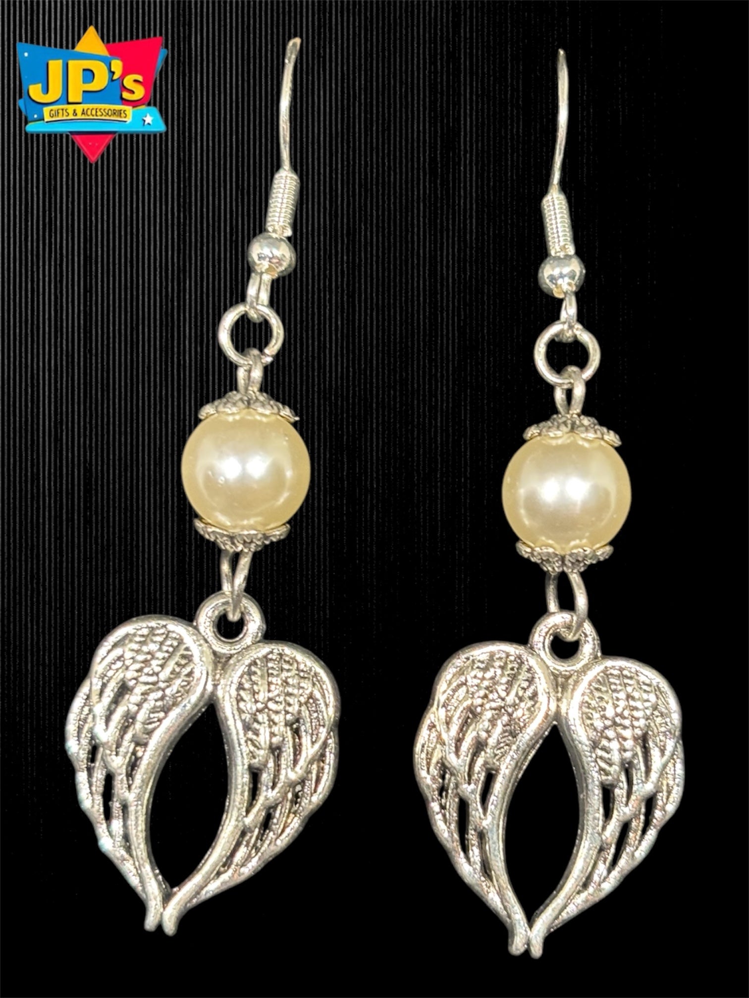 Headed Angel Earrings image 2