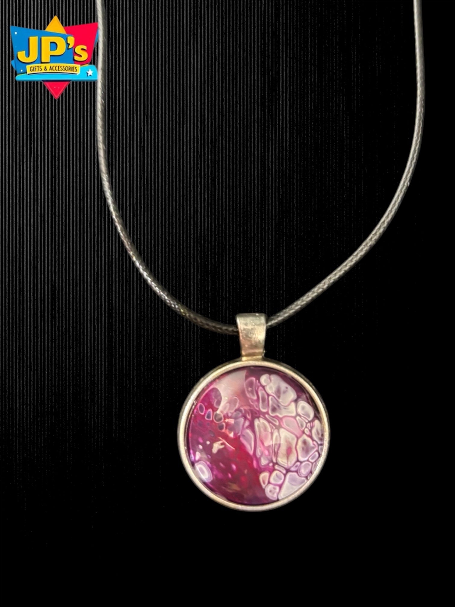 Small Patterned Cabochon Necklaces image 7