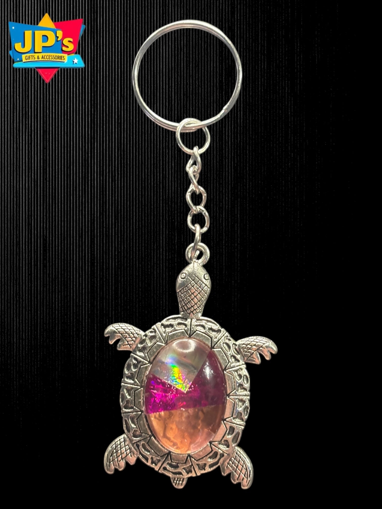 Animal Glass Dome Keychains image 1