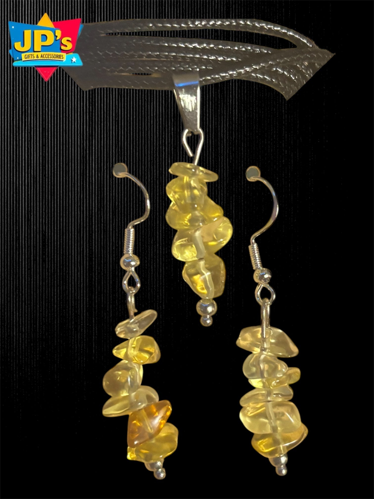 Gemstone Chip Earring & Necklace Giftsets image 6