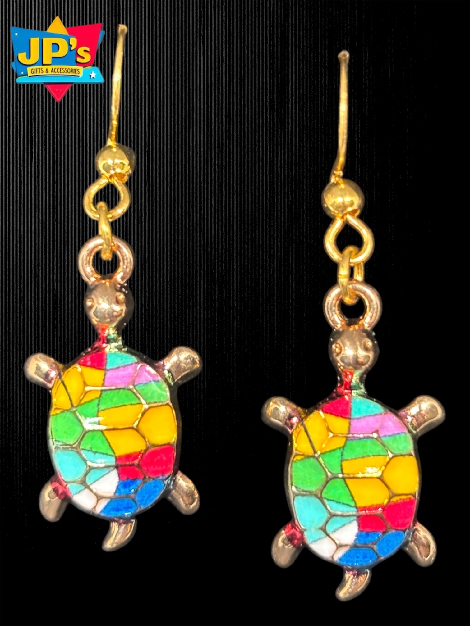 Coloured Turtle Earrings  image 9