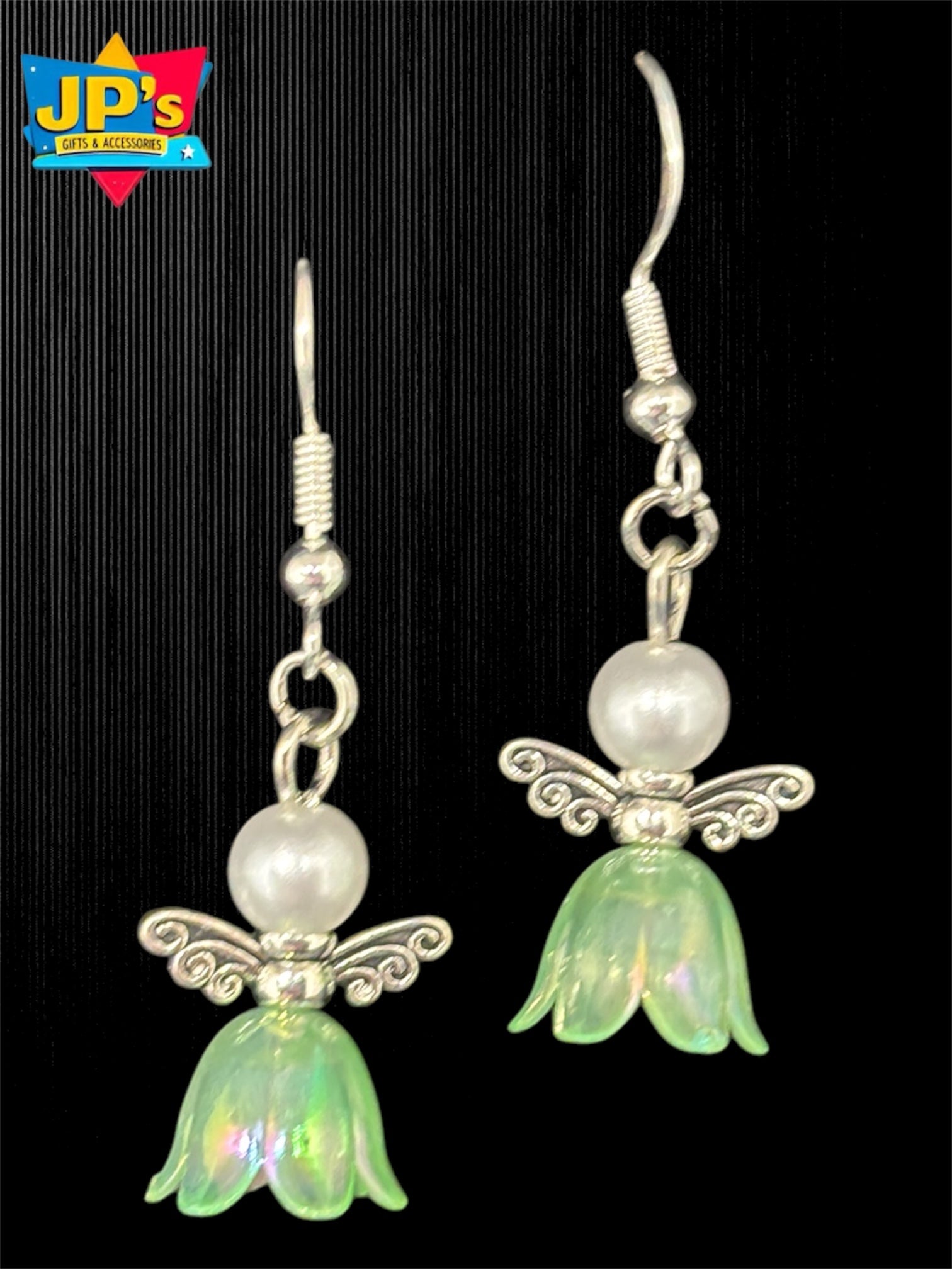 Beaded Flower Girl Earrings image 4