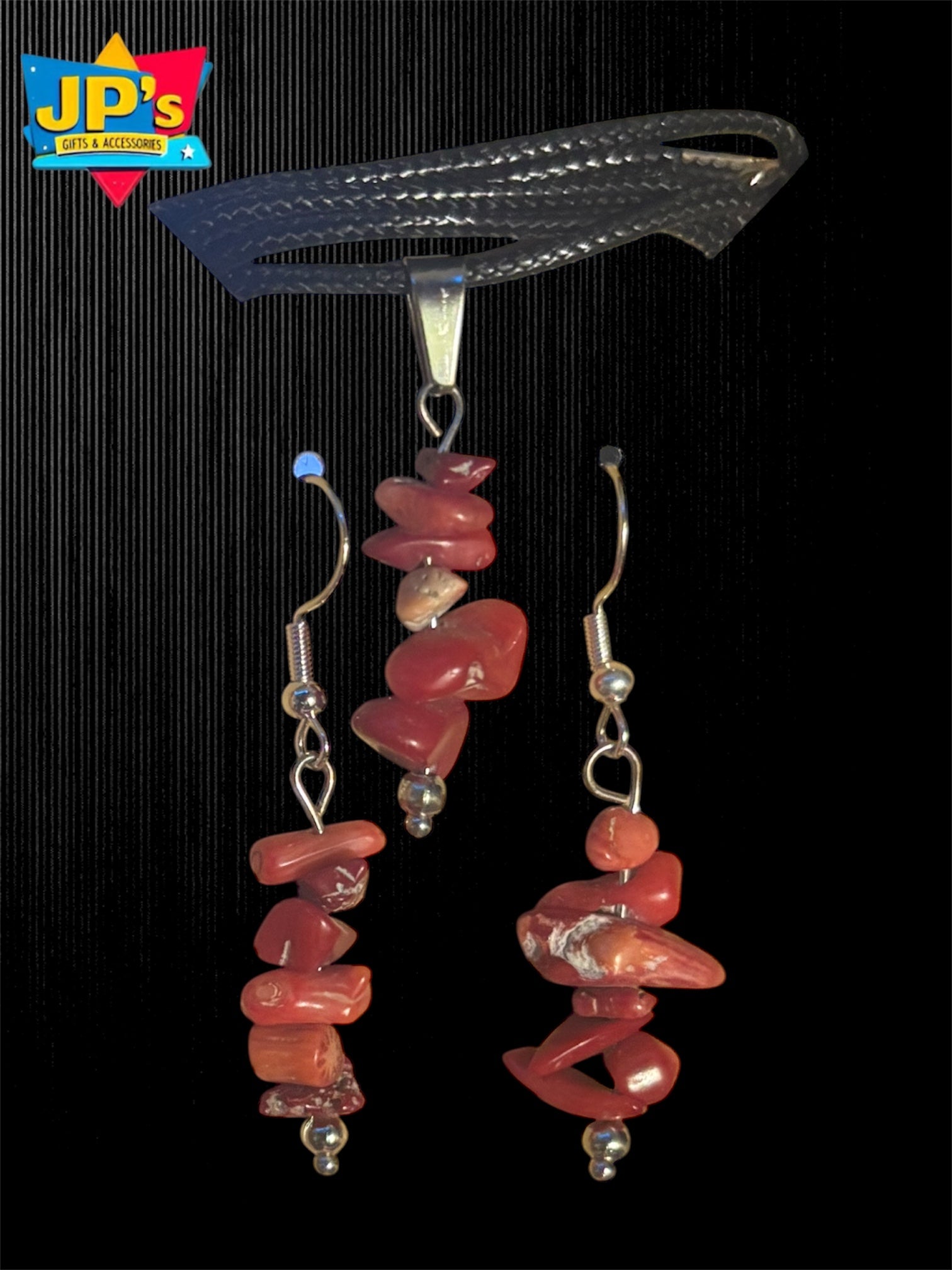 Gemstone Chip Earring & Necklace Giftsets image 3