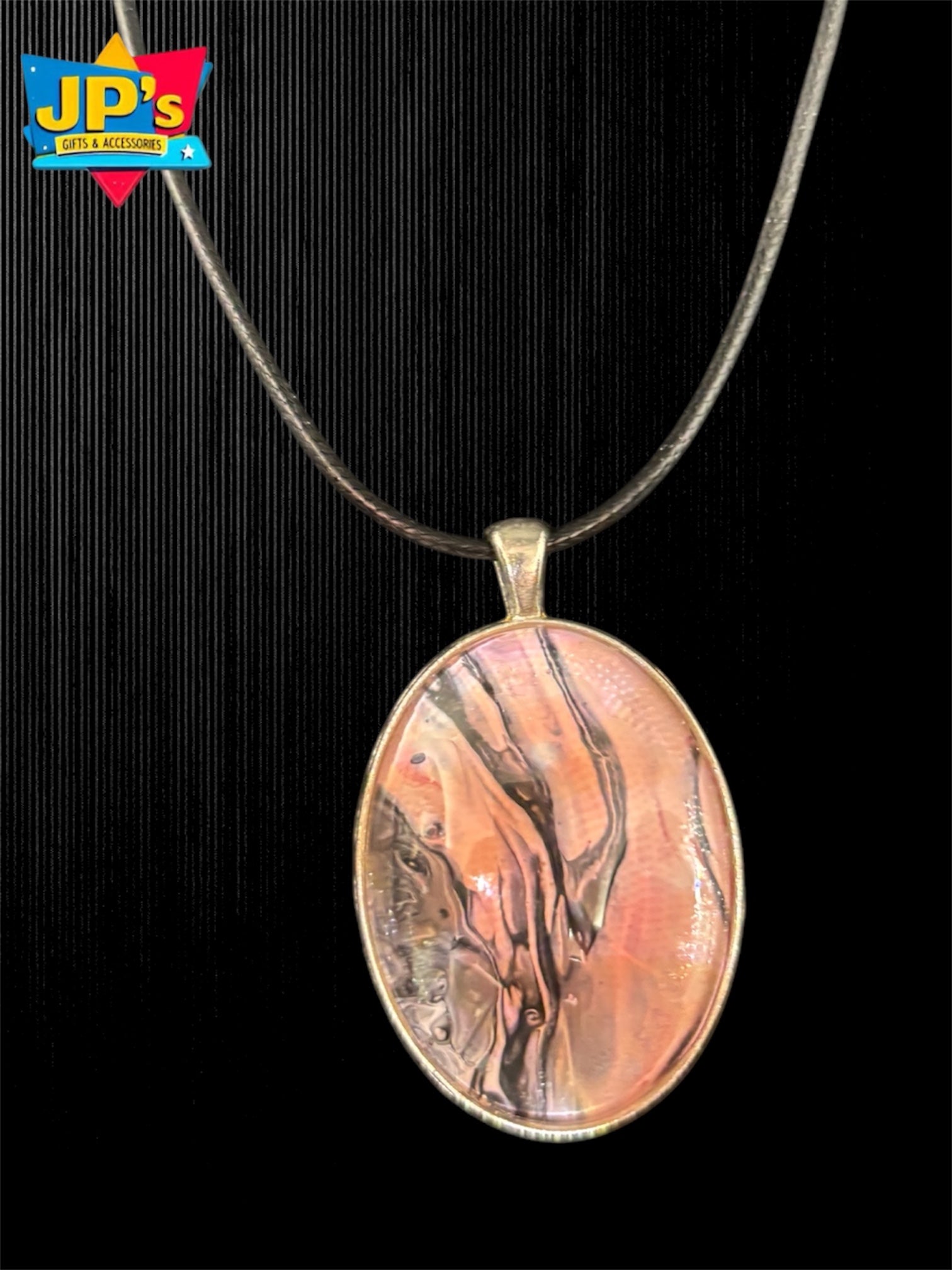 Large Patterned Pendant Necklaces image 8