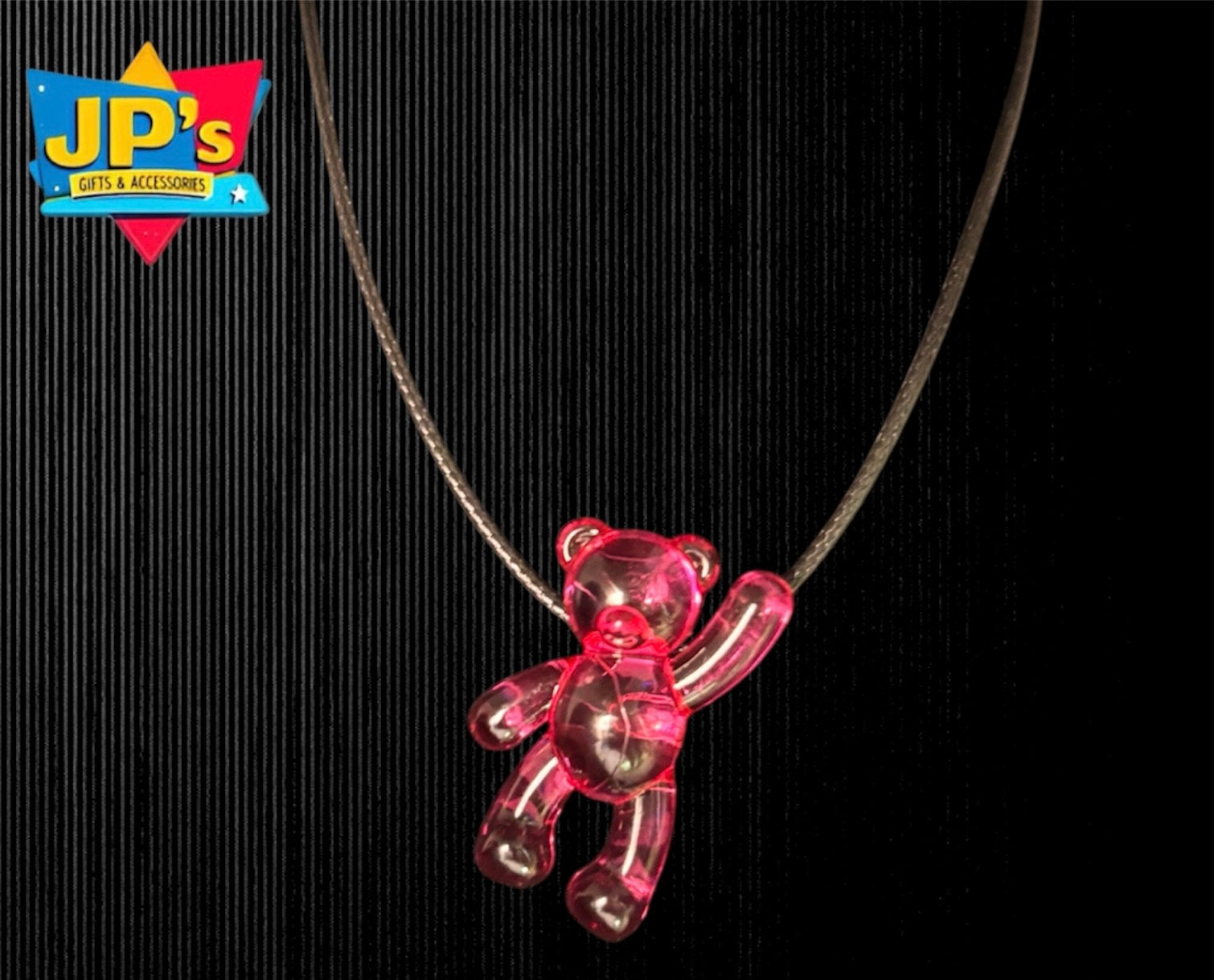 Waving Teddy Necklace image 8