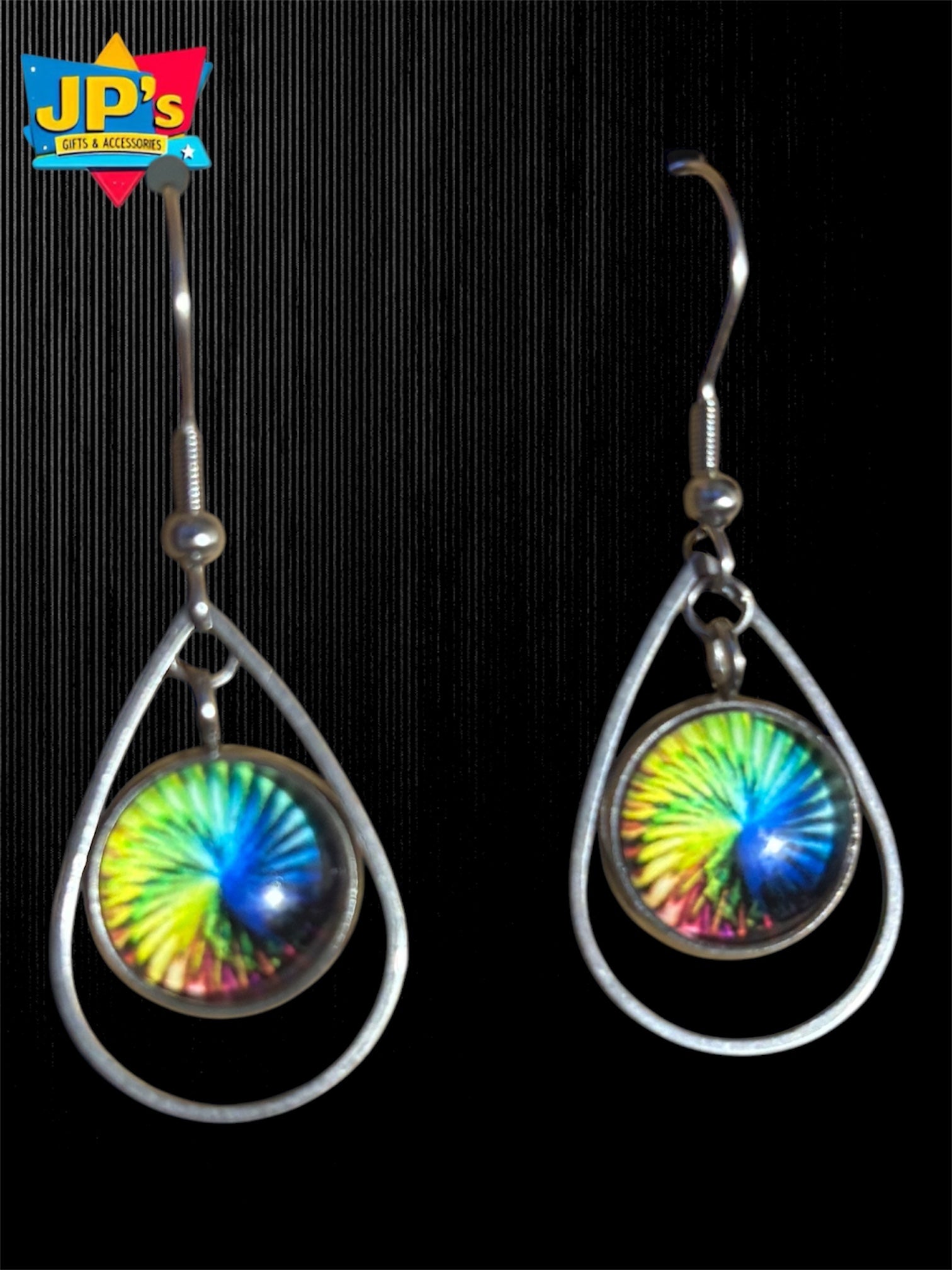 Bohemian Tear Drop Earrings image 3