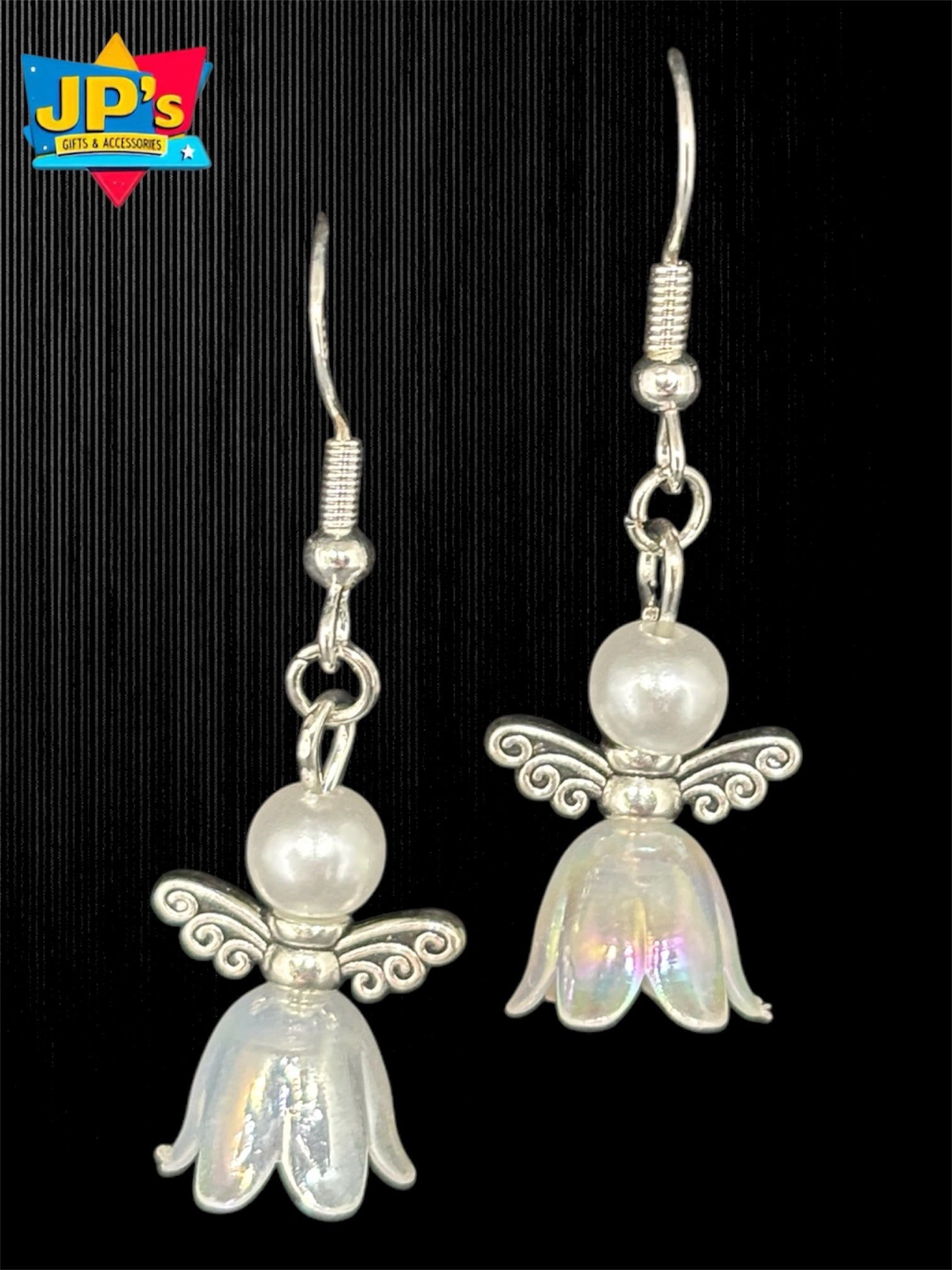 Beaded Flower Girl Earrings image 3