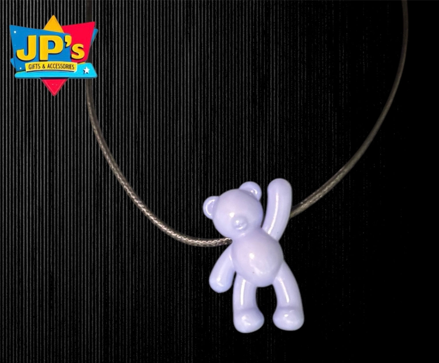 Waving Teddy Necklace image 5