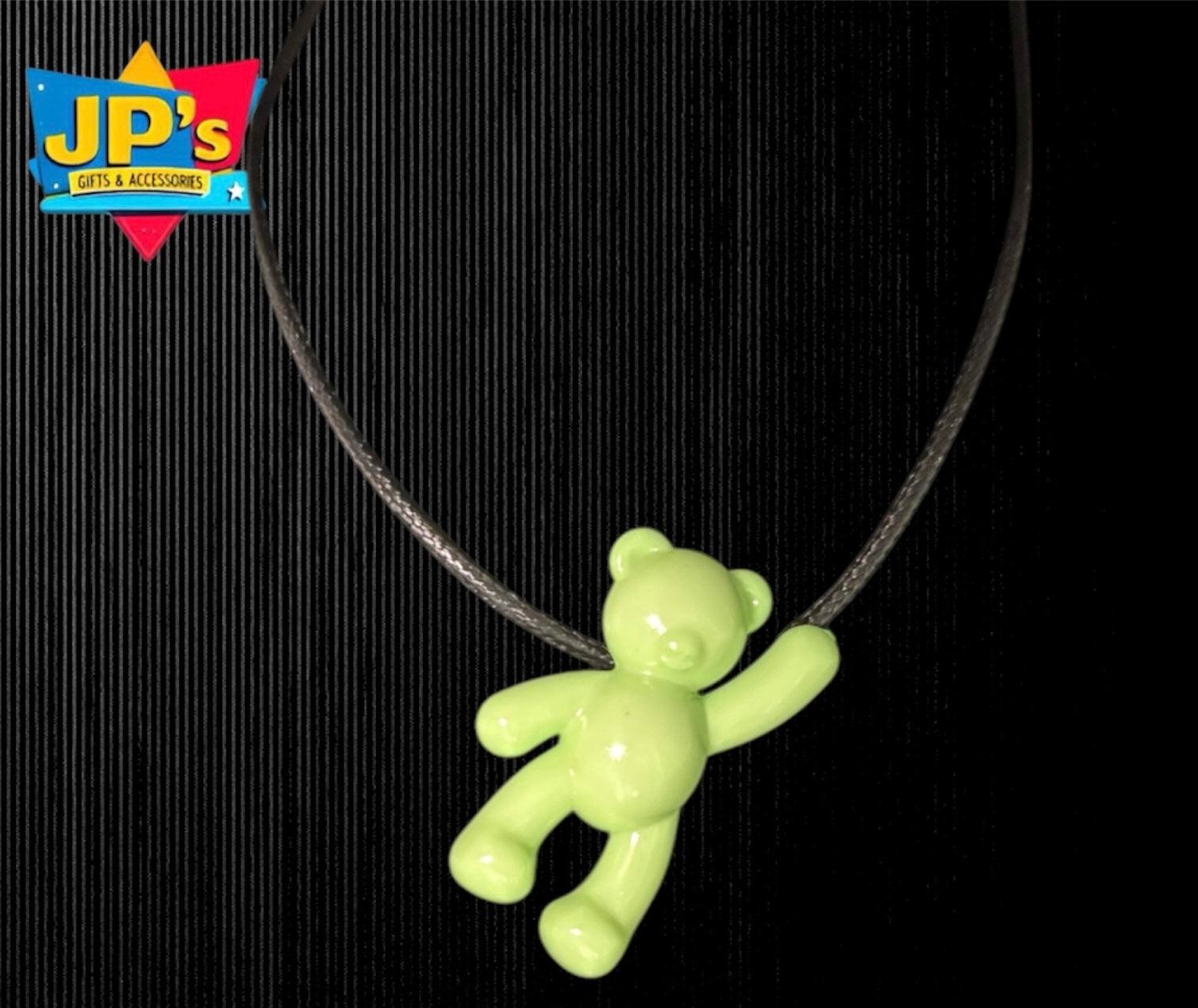 Waving Teddy Necklace image 6