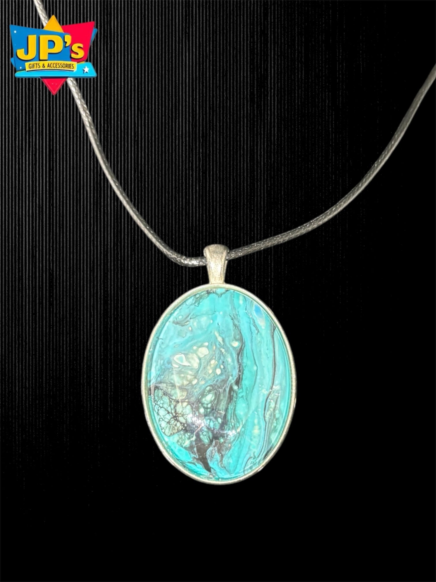 Large Patterned Pendant Necklaces image 7
