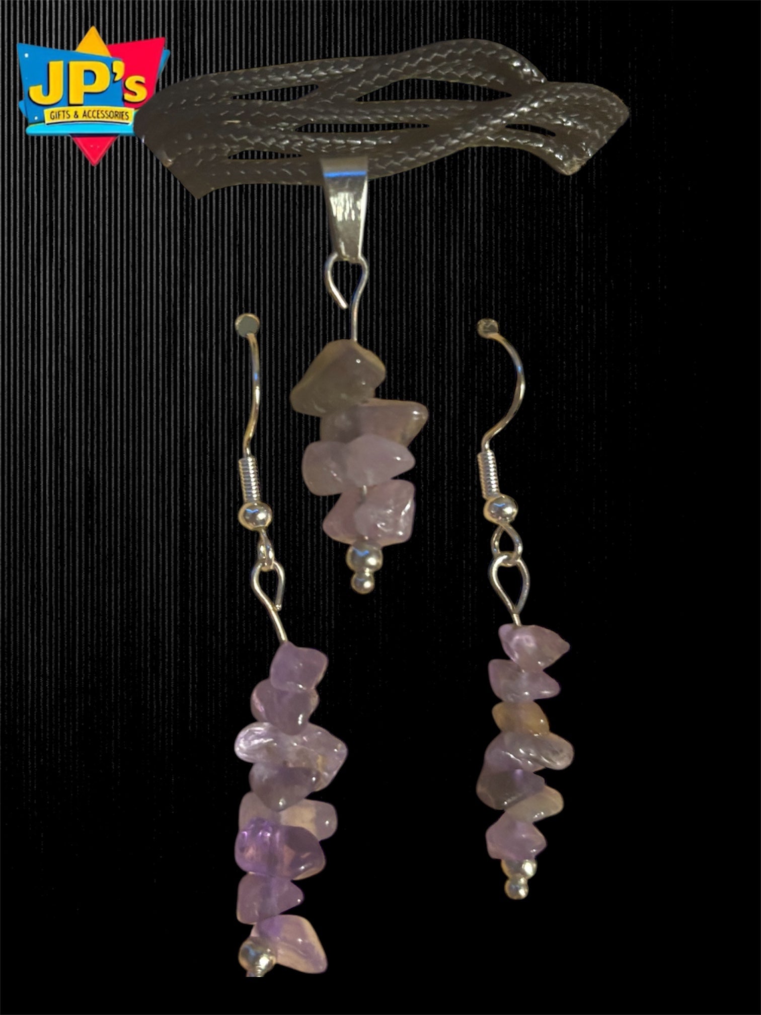 Gemstone Chip Earring & Necklace Giftsets image 5