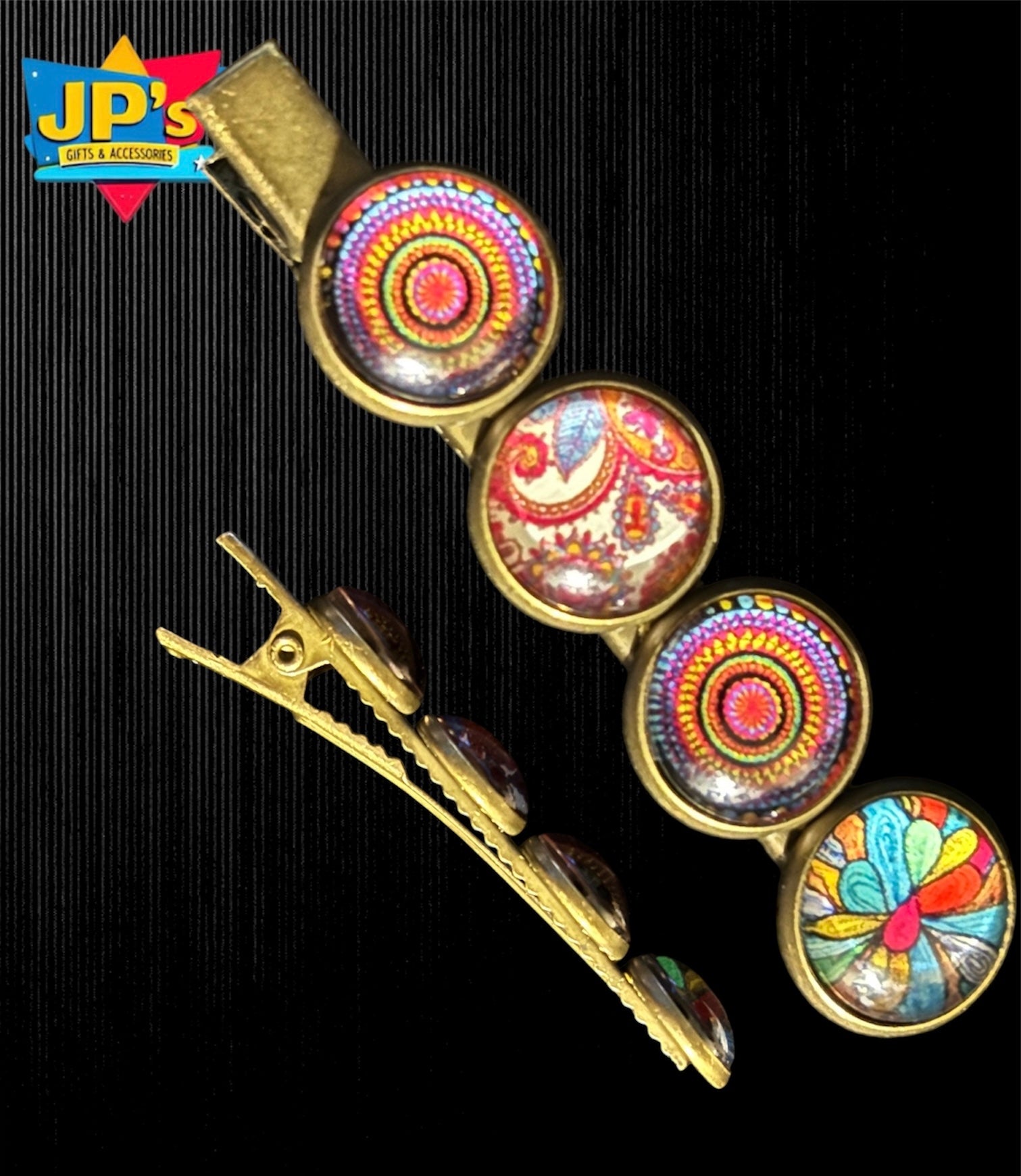 Boho Inspired Small Hairclips image 3