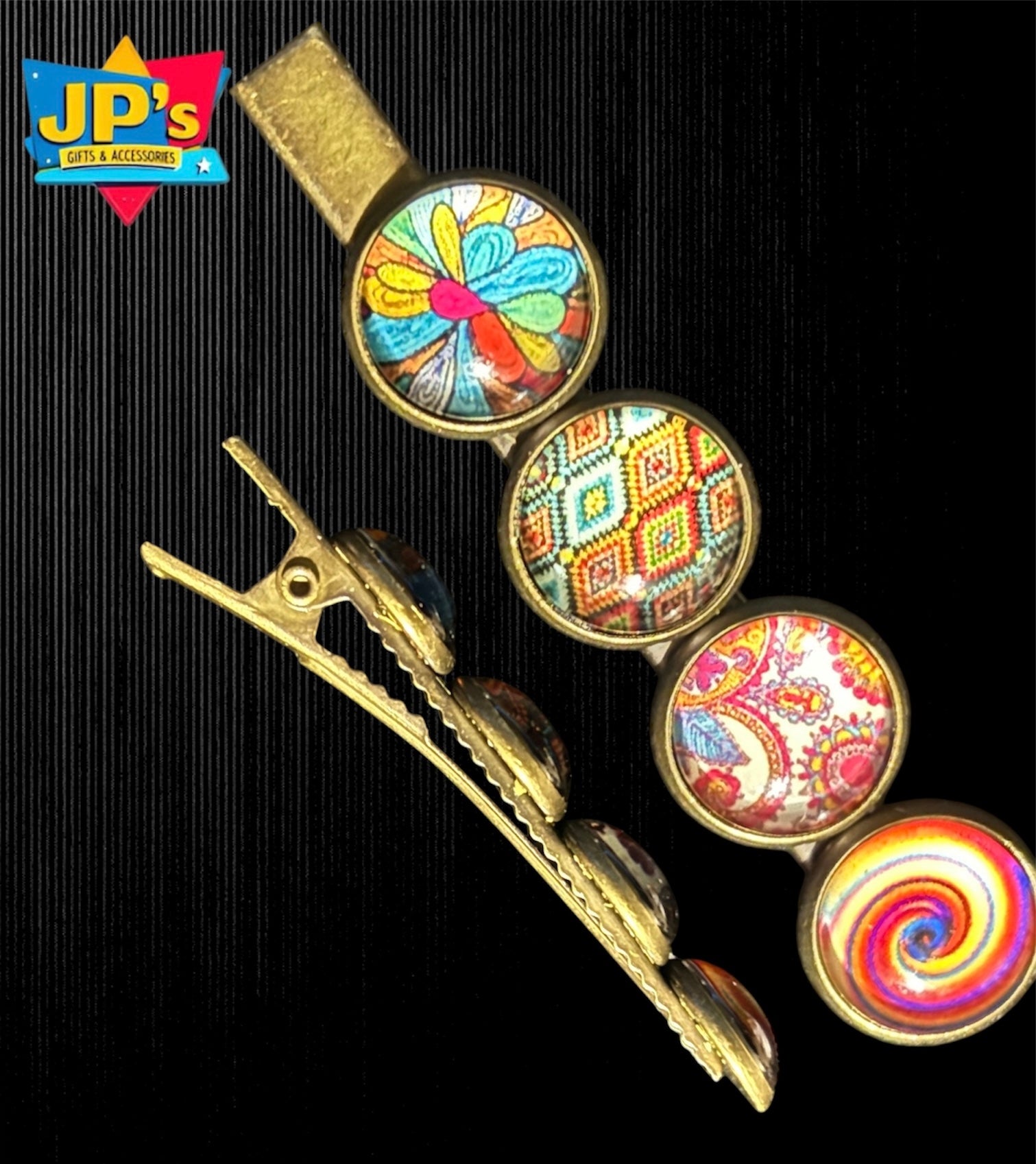 Boho Inspired Small Hairclips image 4