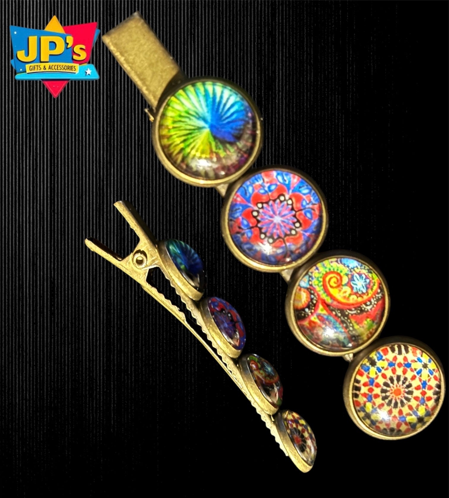 Boho Inspired Small Hairclips image 2