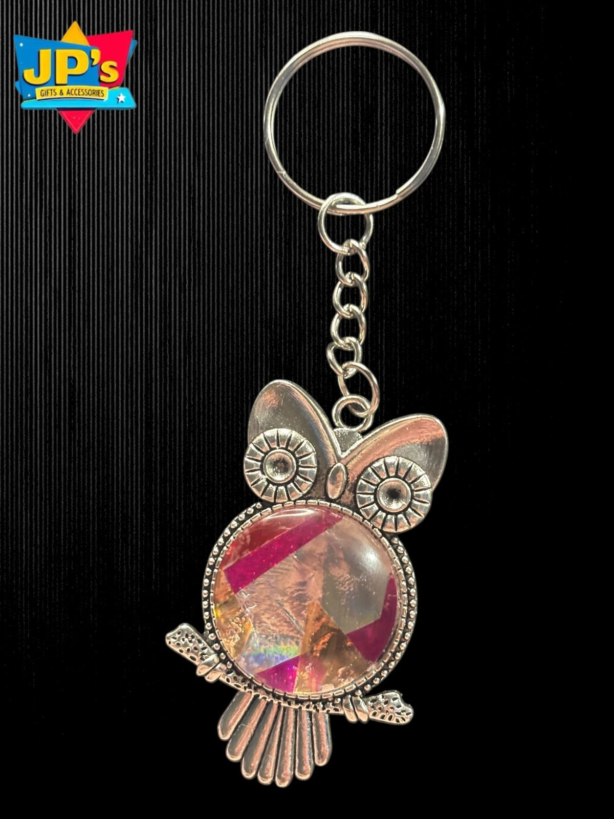 Animal Glass Dome Keychains image 3