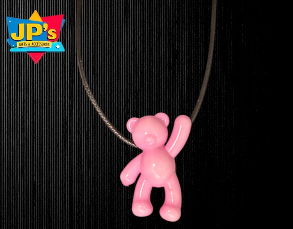 Waving Teddy Necklace image 1