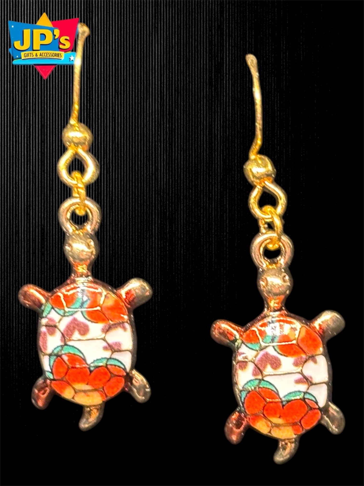 Coloured Turtle Earrings  image 8