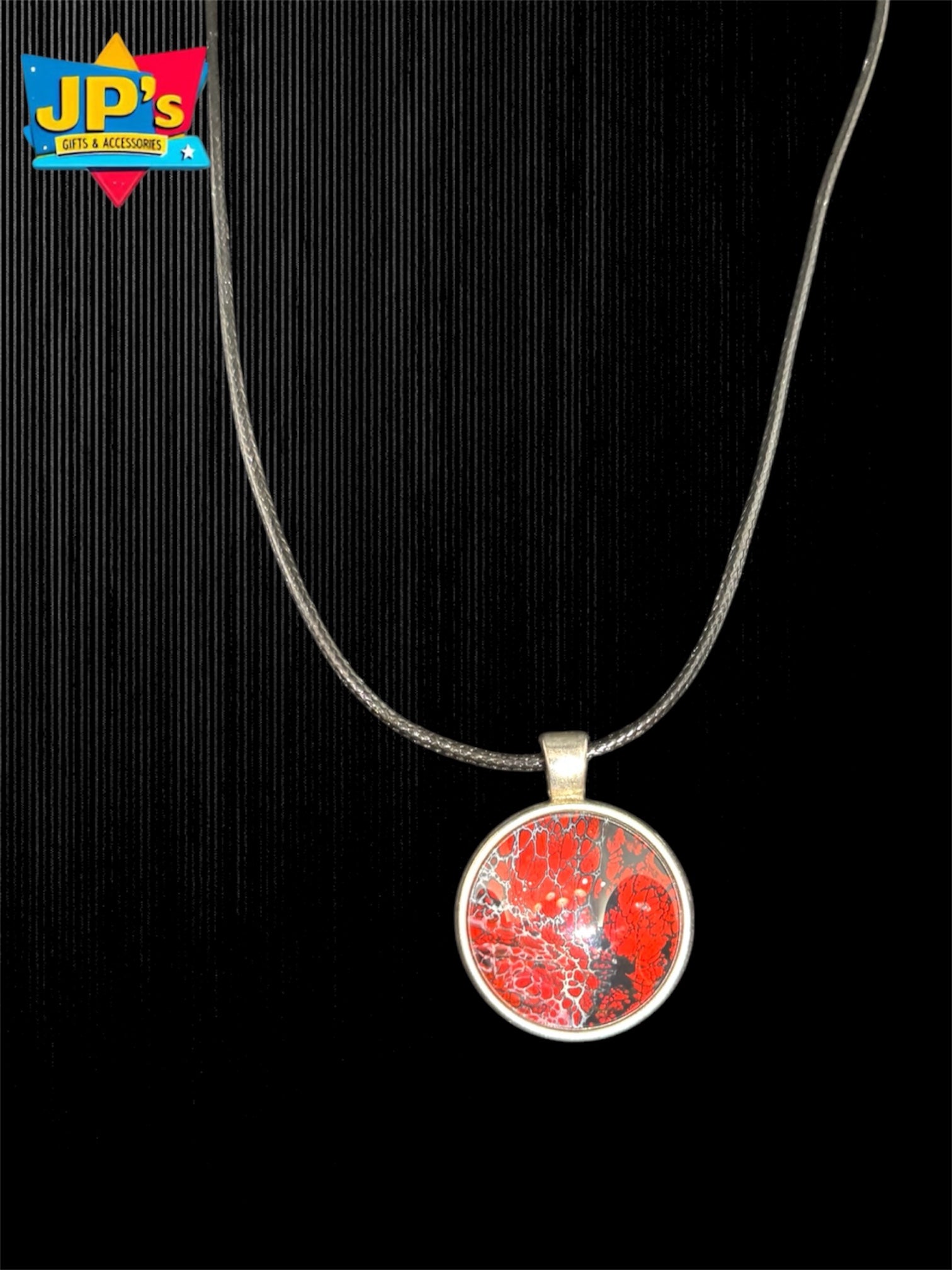 Small Patterned Cabochon Necklaces image 2