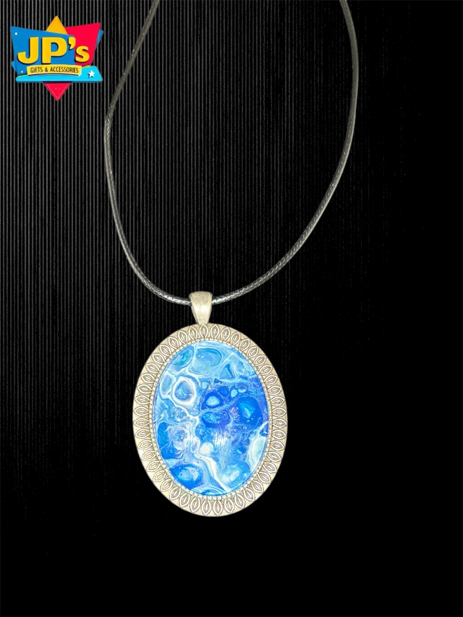Large Patterned Pendant Necklaces image 9