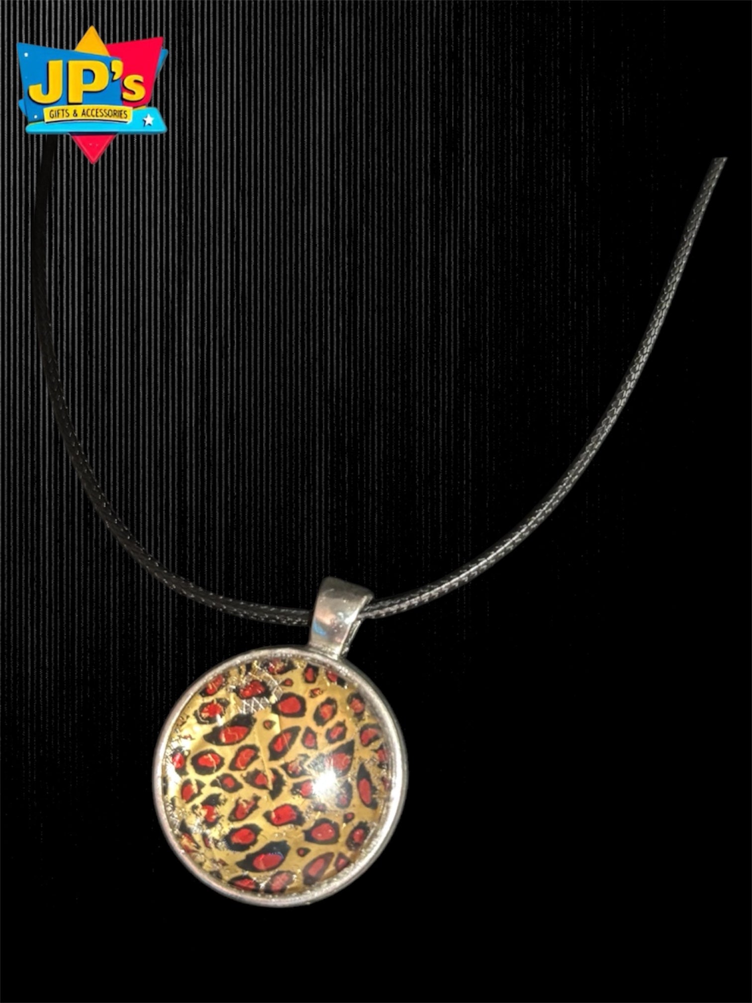 Small Patterned Cabochon Necklaces image 1