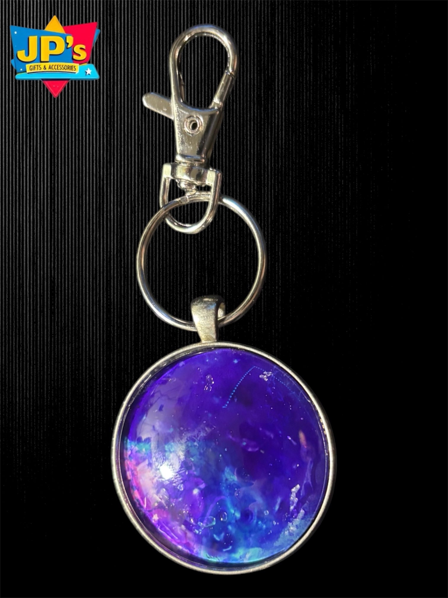 Patterned Cabochon Keyrings image 5