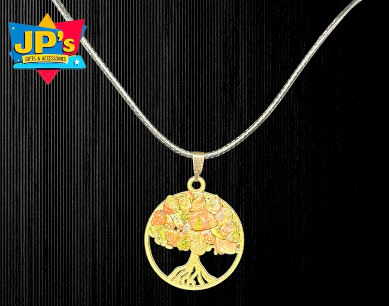 Tree of Life Gemstone Necklaces image 4