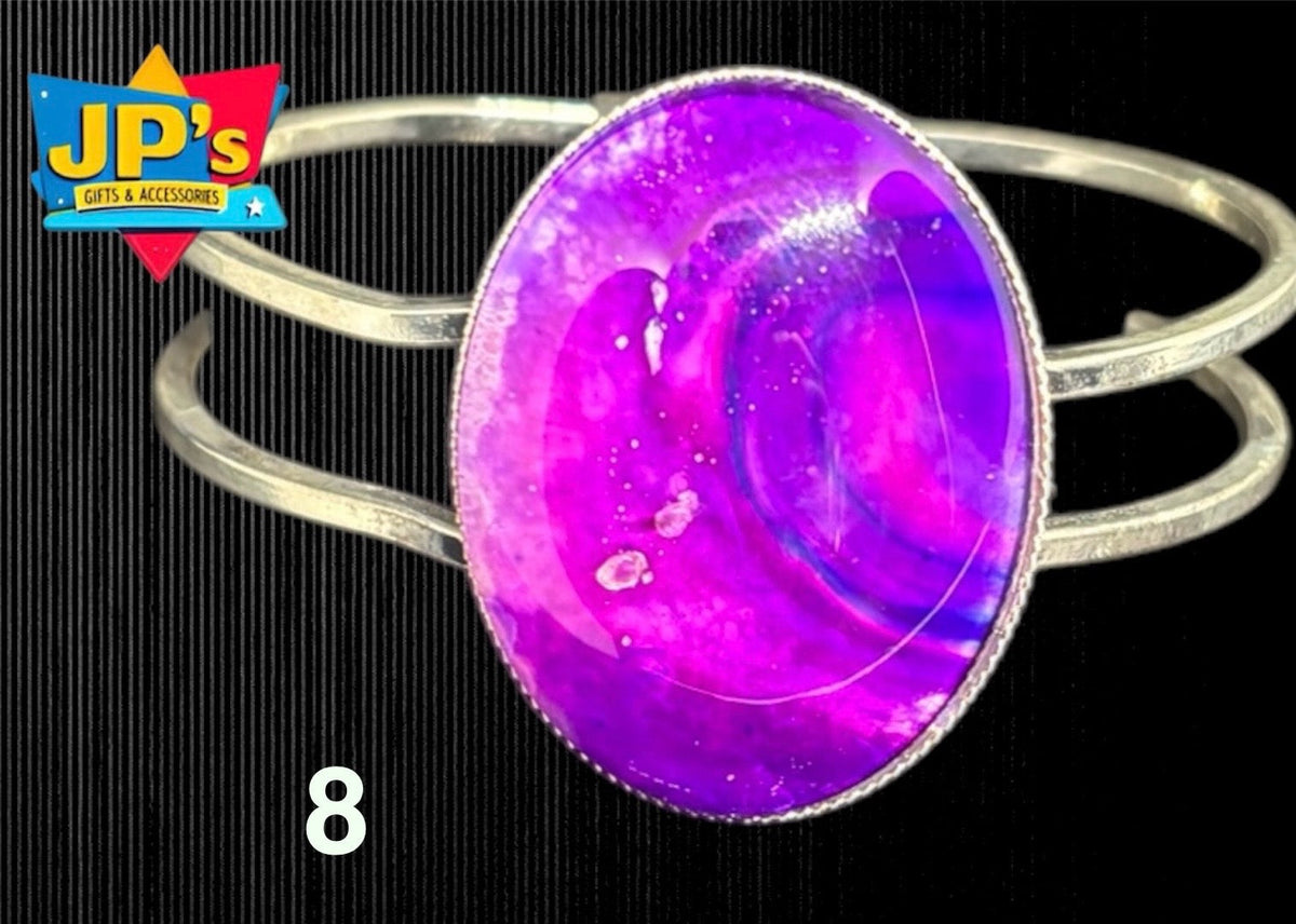 Metal Cabochon Bracelets image 8