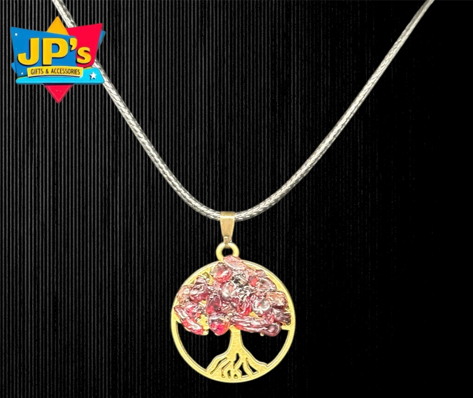 Tree of Life Gemstone Necklaces image 3