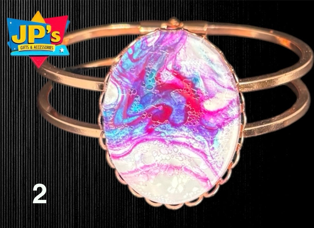 Metal Cabochon Bracelets image 2