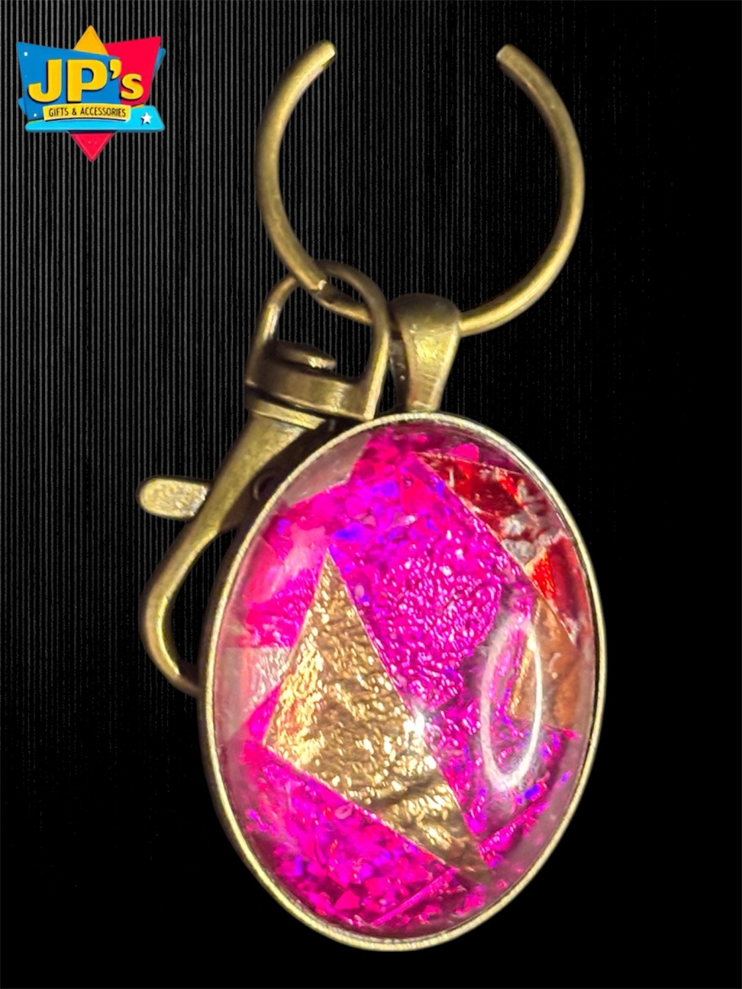 Rainbow Pattern Keyrings