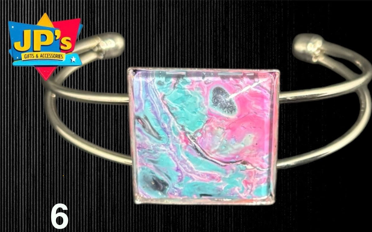 Metal Cabochon Bracelets image 6