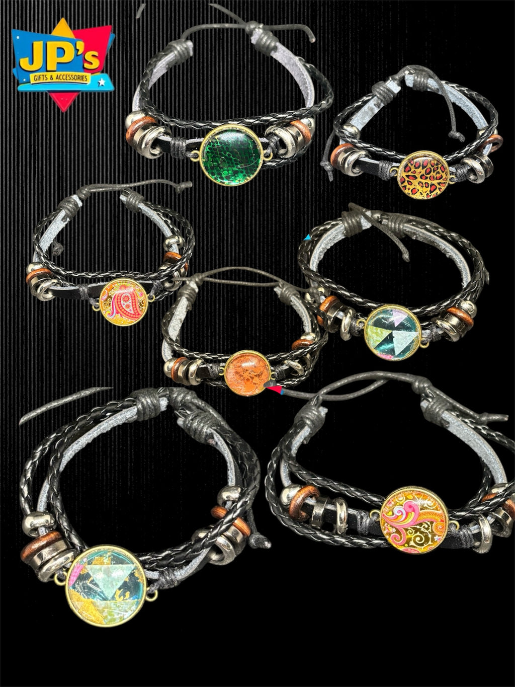 Leather Style Bracelets image 0