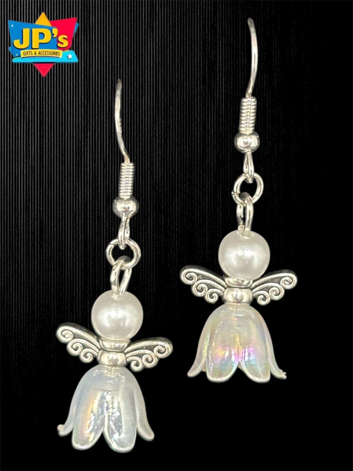 Beaded Flower Girl Earrings image 3