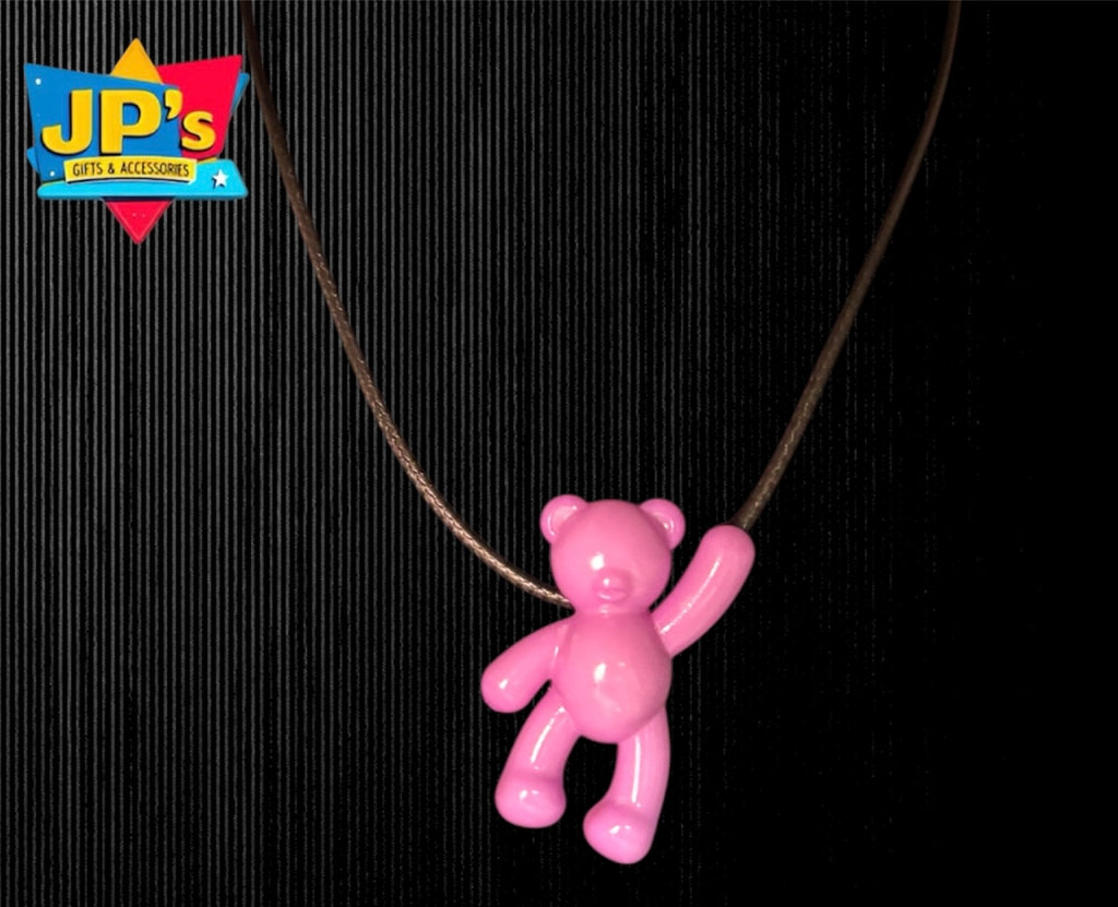 Waving Teddy Necklace image 0