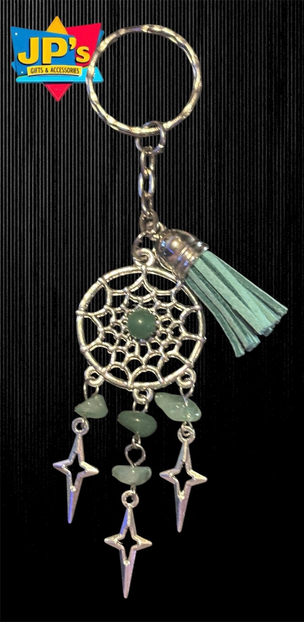 Gemstone Star Dreamcatcher Keyrings image 9
