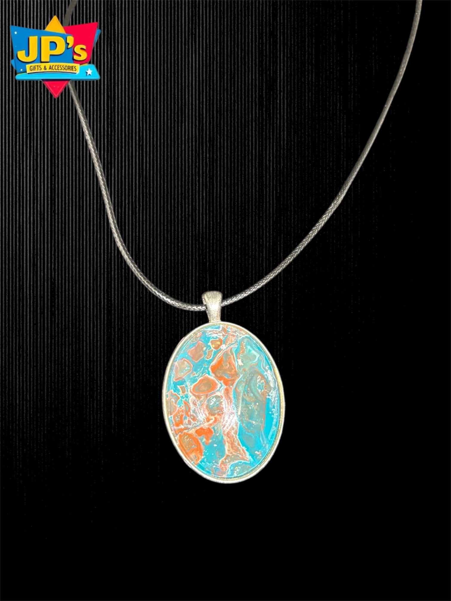 Large Patterned Pendant Necklaces image 10