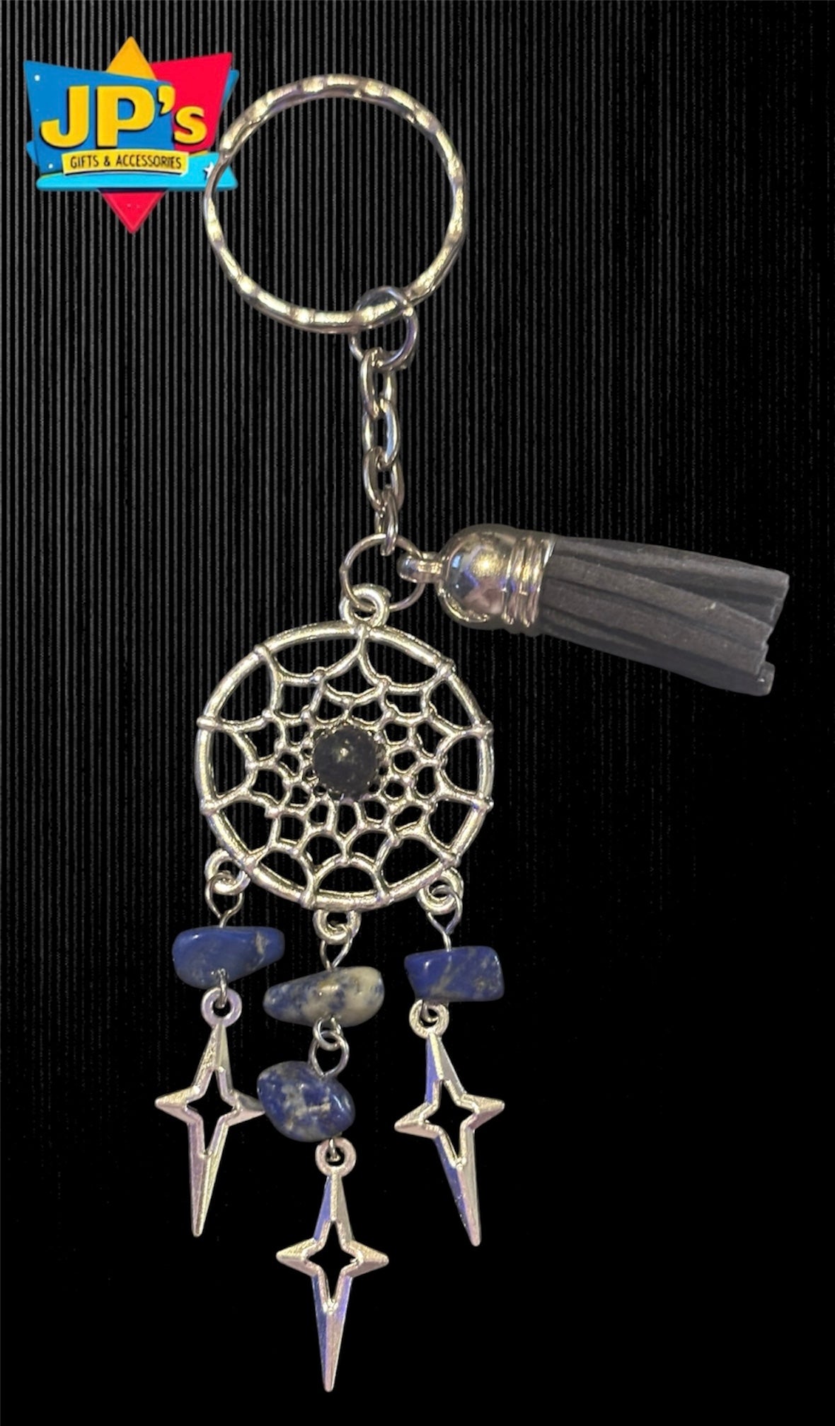 Gemstone Star Dreamcatcher Keyrings image 7