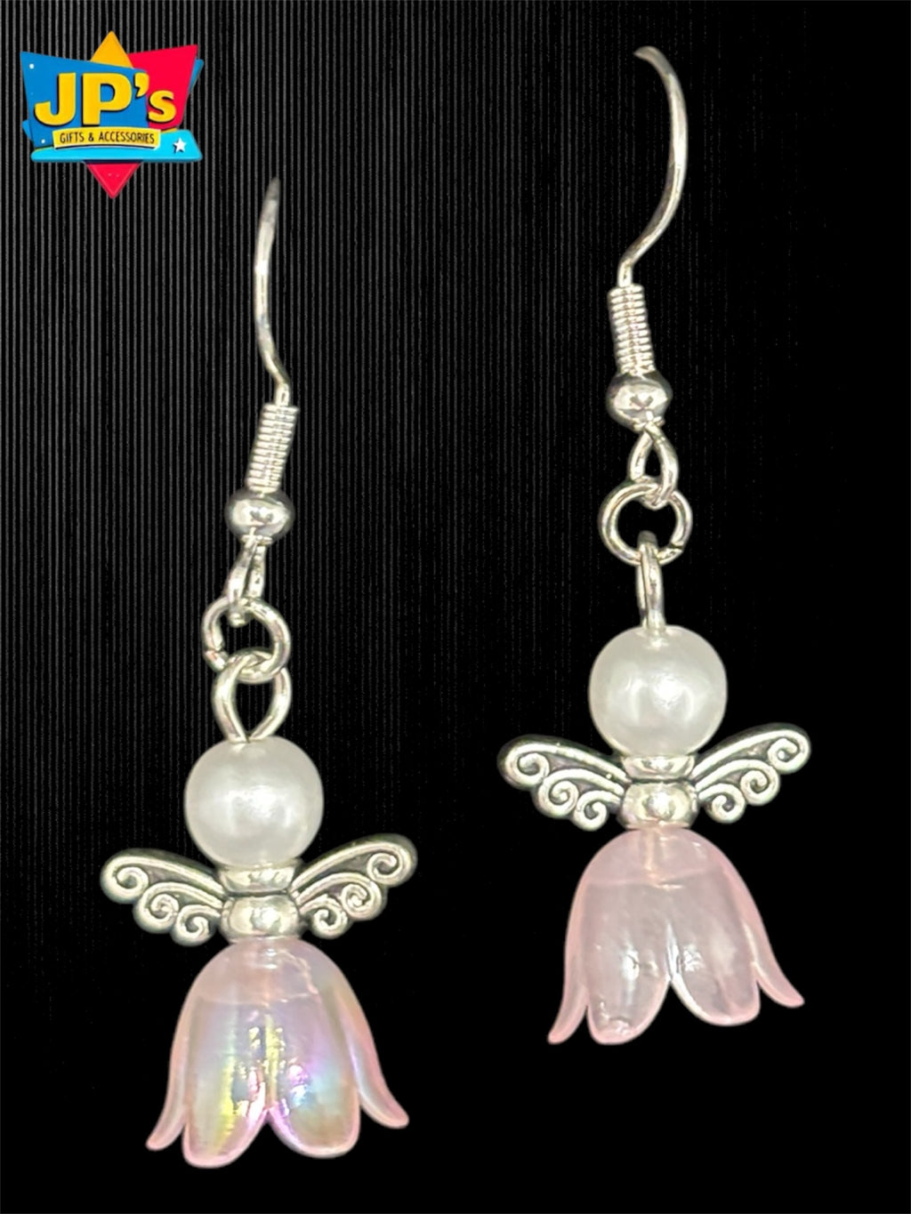 Beaded Flower Girl Earrings image 2